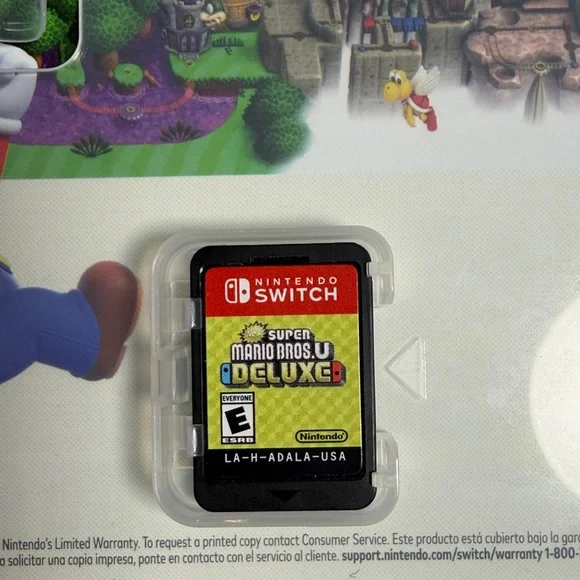 Nintendo Switch Games Super Mario Odyssey & Super Mario Bros. U Deluxe Handheld